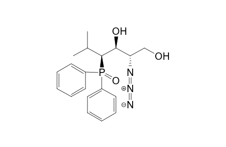 (2S,3S,4S)-2-azido-4-diphenylphosphoryl-5-methyl-hexane-1,3-diol