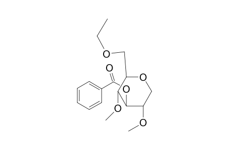 4-O-Benzoyl-3,6-O-dimethyl-2-O-ethyl-1,5-anhydroglucitol