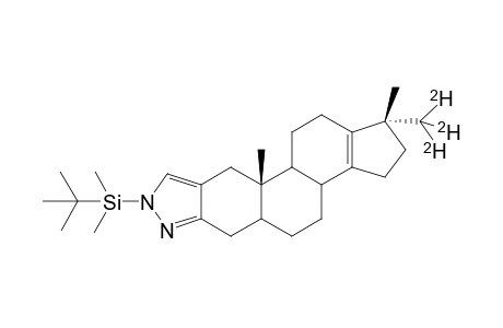 17-Desoxy-17-trideuteromethyl-18-nor-13,14-dehydro-stanozolol,N-TBS