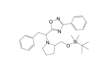5-{1'-[(2"-t-Butyldimethylsilyloxymethyl)pyrrolidin-1''-yl]-2'-phenylethyl}-3-phenyl-1,2,4-oxadiazole