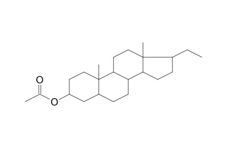 (17-ethyl-10,13-dimethyl-2,3,4,5,6,7,8,9,11,12,14,15,16,17-tetradecahydro-1H-cyclopenta[a]phenanthren-3-yl) acetate