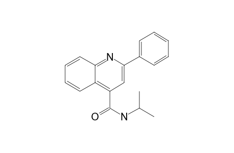 N-Isopropyl-2-phenyl-4-quinolinecarboxamide