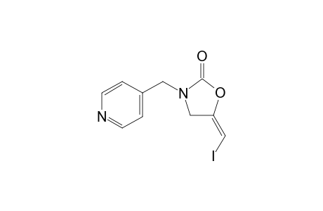 (E)-5-(iodomethylene)-3-(pyridin-4-ylmethyl)oxazolidin-2-one