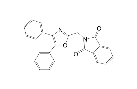 2-(4,5-Diphenyl-1,3-oxazol-2-ylmethyl)-isoindol-1,3-dione