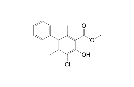 Methyl 5-chloro-4-hydroxy-2,6-dimethylbiphenyl-3-carboxylate