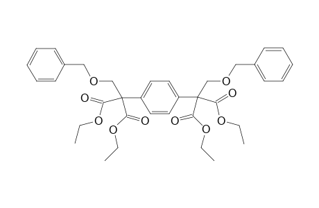 , '-Bis(benzyloxymethyl)-, ,','-tetrakis(ethoxycarbonyl)-p-xylene