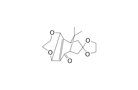 13-(1,3-Dioxolan)-15,15-dimethyl-4,7-dioxatetracyclo[9.3.1.0(2,9).0(3,8)]pentadec-2(9)-en-10-one