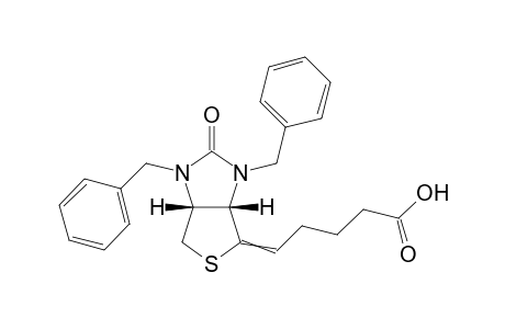 (3aS,6aR)-1,3-dibenzyl-4-ene-tetrahydro-1H-thiophene[3,4-d]imidazole-2(3H)-one-4-yl-valeric acid