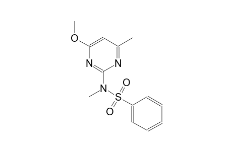 benzenesulfonamide, N-(4-methoxy-6-methyl-2-pyrimidinyl)-N-methyl-