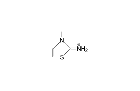 2-Imino-3-methyl-thiazolinium cation