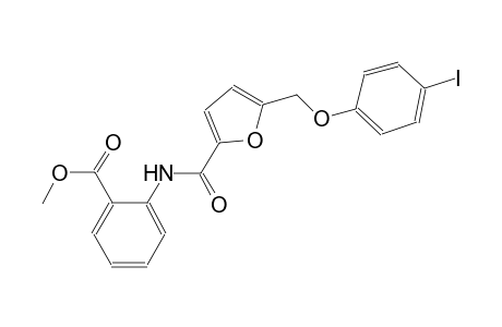 methyl 2-({5-[(4-iodophenoxy)methyl]-2-furoyl}amino)benzoate