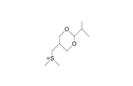 cis-5-Dimethylthioniummethyl-2-isopropyl-1,3-dioxane