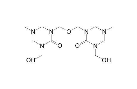 2-OXA-TRIMETHYLENEBIS(3-HYDROXYMETHYL-5-METHYL-1,3,5-TRIAZIN-2-ONE)