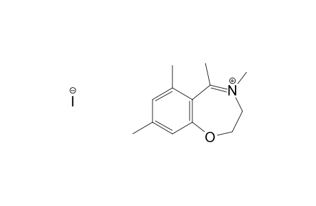 4,5,6,8-Tetramethyl-2,3-dihydro-1,4-benzoxazepinium Iodide