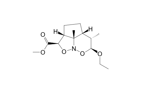 METHYL-REL-(1R,3S,5S,6S,6AR,8AR,8BS)-6,8B-DIMETHYL-6A,7,8,8A-TETRAHYDROCYCLOPENTA-[1,2,3-HJ]-ISOOXAZOLO-[2,3-B]-[1,2]-OXAZINE-1-CARBOXYLATE