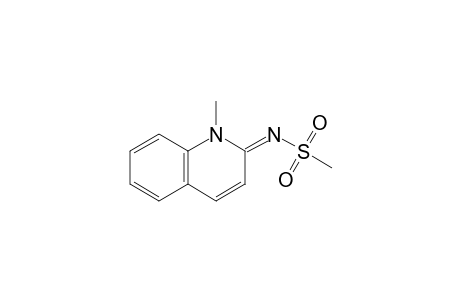 (NE)-N-(1-methyl-2-quinolinylidene)methanesulfonamide