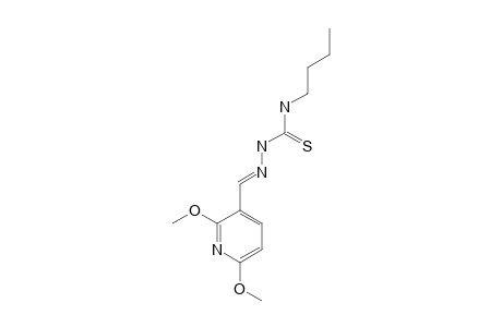 2,6-DIMETHOXYPYRIDINE-3-CARBOXALDEHYDE-4-BUTYL-THIOSEMICARBAZONE