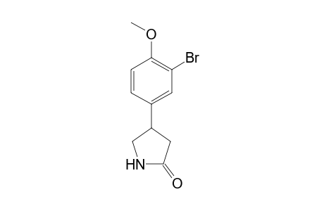 4-(3-Bromo-4-methoxyphenyl)pyrrolidin-2-one