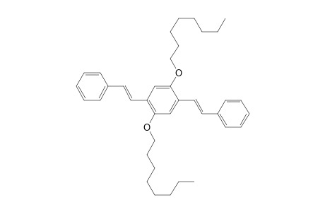 1,4-dioctoxy-2,5-bis[(E)-2-phenylethenyl]benzene