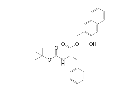 (S)-2-tert-Butoxycarbonylamino-3-phenyl-propionic acid 3-hydroxy-naphthalen-2-ylmethyl ester