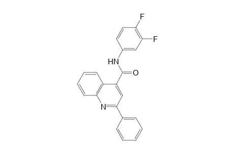 N-(3,4-Difluorophenyl)-2-phenyl-4-quinolinecarboxamide