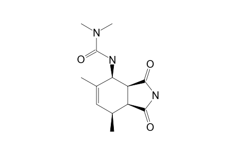 4N-(N',N'-DIMETHYLAMINOCARBONYL)-AMINO-5,7-DIMETHYL-CIS-3A,4,7,7A-TETRAHYDROISOINDOLE-1,3-DIONE