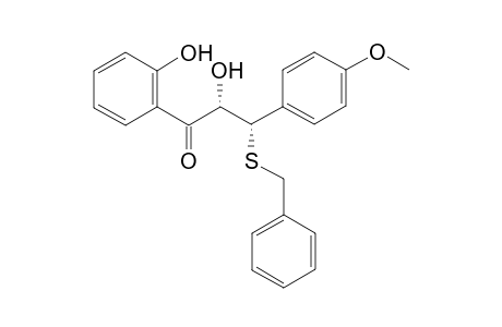 4-Methoxy-.alpha.(S),2'-dihydroxy-.beta.(S)-benzylsulfanyldihydrochalcone