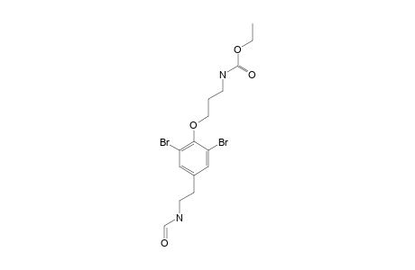 CERATININE-E;ETHYL-3-[2,6-DIBROMO-4-(2-FORMAMIDOETHYL)-PHENOXY]-PROPYL-CARBAMATE