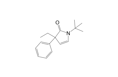 N-(tert-Butyl)-3-ethyl-3-phenyl-1,3-dihydropyrrol-2-one