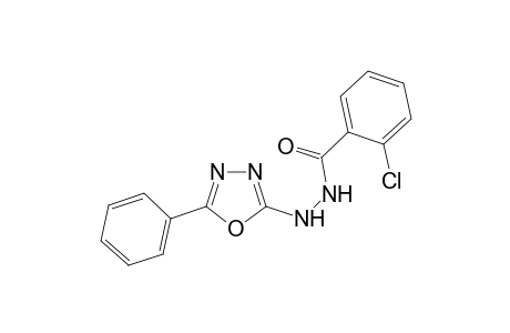 2-Chloro-N'-(5-phenyl-1,3,4-oxadiazol-2-yl)benzohydrazide