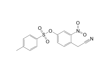 4-Cyanomethyl-3-nitrophenyl toluene-4-sulfonate