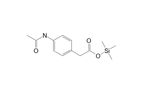 Trimethylsilyl [4-(acetylamino)phenyl]acetate