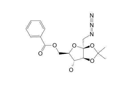 1-AZIDO-6-O-BENZOYL-1-DEOXY-2,3-O-ISOPROPYLIDENE-BETA-D-FRUCTOFURANOSE