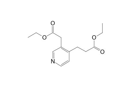 3-[3-(2-ethoxy-2-keto-ethyl)-4-pyridyl]propionic acid ethyl ester