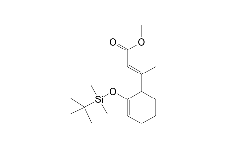 (E)-3-[2-[tert-butyl(dimethyl)silyl]oxy-1-cyclohex-2-enyl]-2-butenoic acid methyl ester