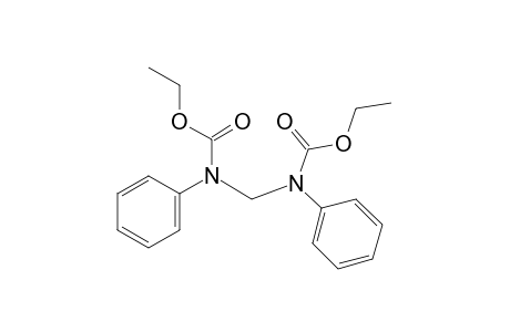 Ethyl N-[(N-ethoxycarbonylanilino)methyl]-N-phenyl-carbamate