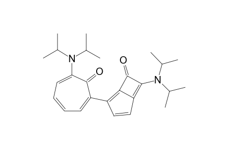 Bicyclo[3.2.0]hepta-1(7),2,4-trien-6-one, 7-[bis(1-methylethyl)amino]-4-[6-[bis(1-methylethyl)amino]-7-oxo-1,3, 5-cycloheptatrien-1-yl]-