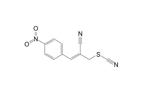 (E)-3-(4-Nitrophenyl)-2-(thiocyanomethyl)acrylnitrile