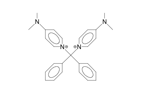 A,A-Bis(4-dimethylamino-pyridyl)-A-phenyl-toluene dication
