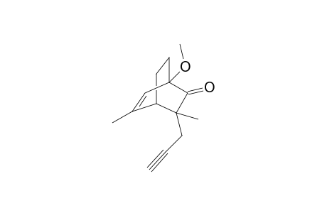 3,5-Dimethyl-3(endo)-(prop-2-yn-1-yl)-1-methoxybicyclo [2.2.2]decan-2-one