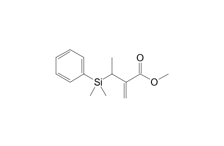 2-[1-[dimethyl(phenyl)silyl]ethyl]acrylic acid methyl ester