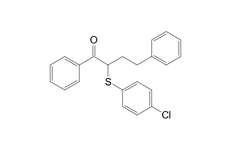 2-(4-Chlorophenyl)sulfanyl-1,4-diphenyl-butan-1-one