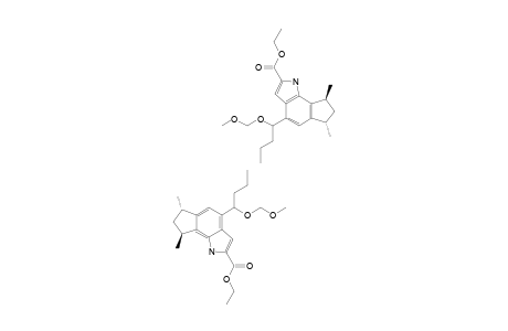 ETHYL-TRANS-4-(1'-METHOXYMETHYLOXYBUTYL)-6,8-DIMETHYL-1,6,7,8-TETRAHYDROCYClOPENT-[G]-INDOLE-2-CARBOXYLATE