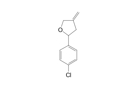 2-(4-CHLOROPHENYL)-4-METHYLENETETRAHYDROFURAN
