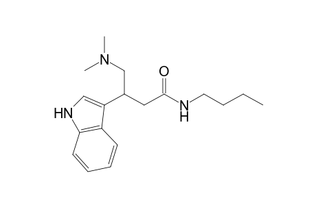 N-Butyl-4-(dimethylamino)-3-(1H-indol-3'-yl)-butyramide