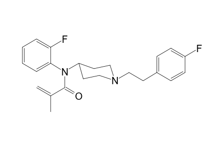 N-(2-fluorophenyl)-N-(1-(2-(4-fluorophenyl)ethyl)piperidin-4-yl)-2-methylprop-2-enamide