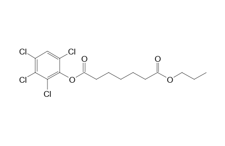 Pimelic acid, 2,3,4,6-tetrachlorophenyl propyl ester