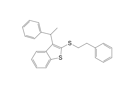2-(phenethylthio)-3-(1-phenylethyl)benzothiophene