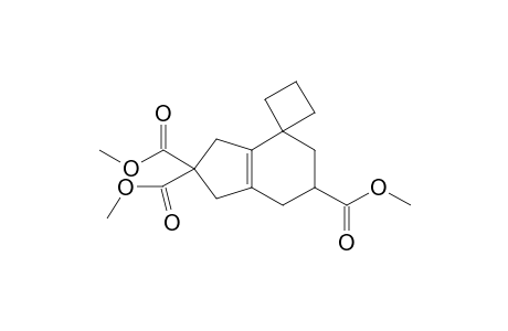 Trimethyl bicyclo[4.3.0]non-1'(6')-ene-2'-spiro-1-cyclobutane-4',8',8'-tricarboxylate