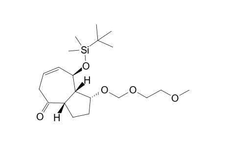 8-[(tert-butyldimethylsilyl)oxy]-1-[(2-methoxyethoxy)-methoxy]-1.alpha.,2,3,3a.alpha.,8.beta.,8a.alpha.-hexahydroazulen-4(5H)-one